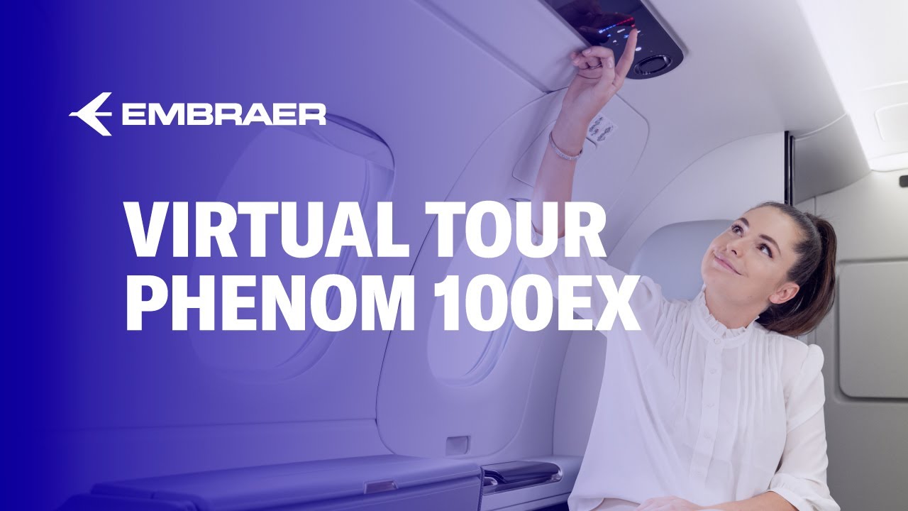 Phenom 100EX Virtual Tour | Embraer Executive