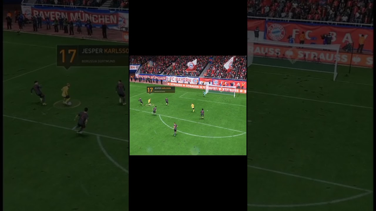 powerful💪 shoot #shorts #fifa23 #fifa#teamfk