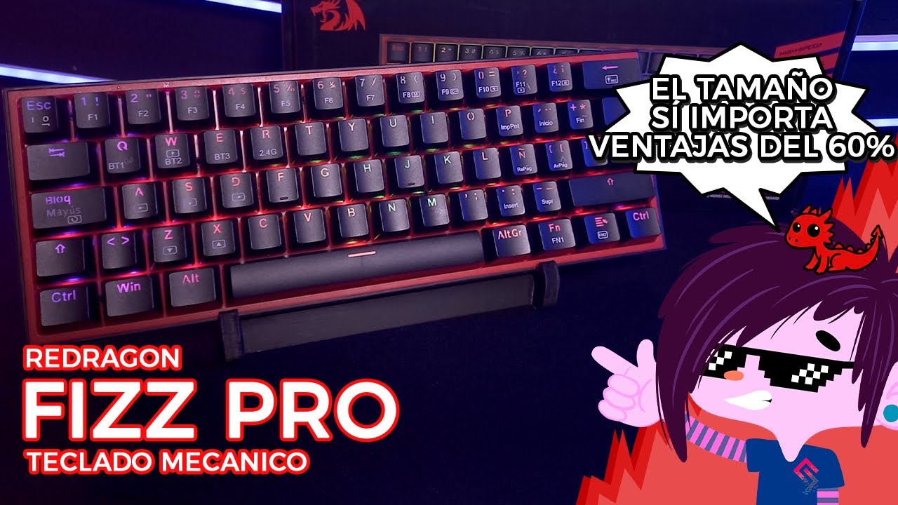 ¿El teclado definitivo de Redragon? — REDRAGON FIZZ PRO | COMPONENTES®