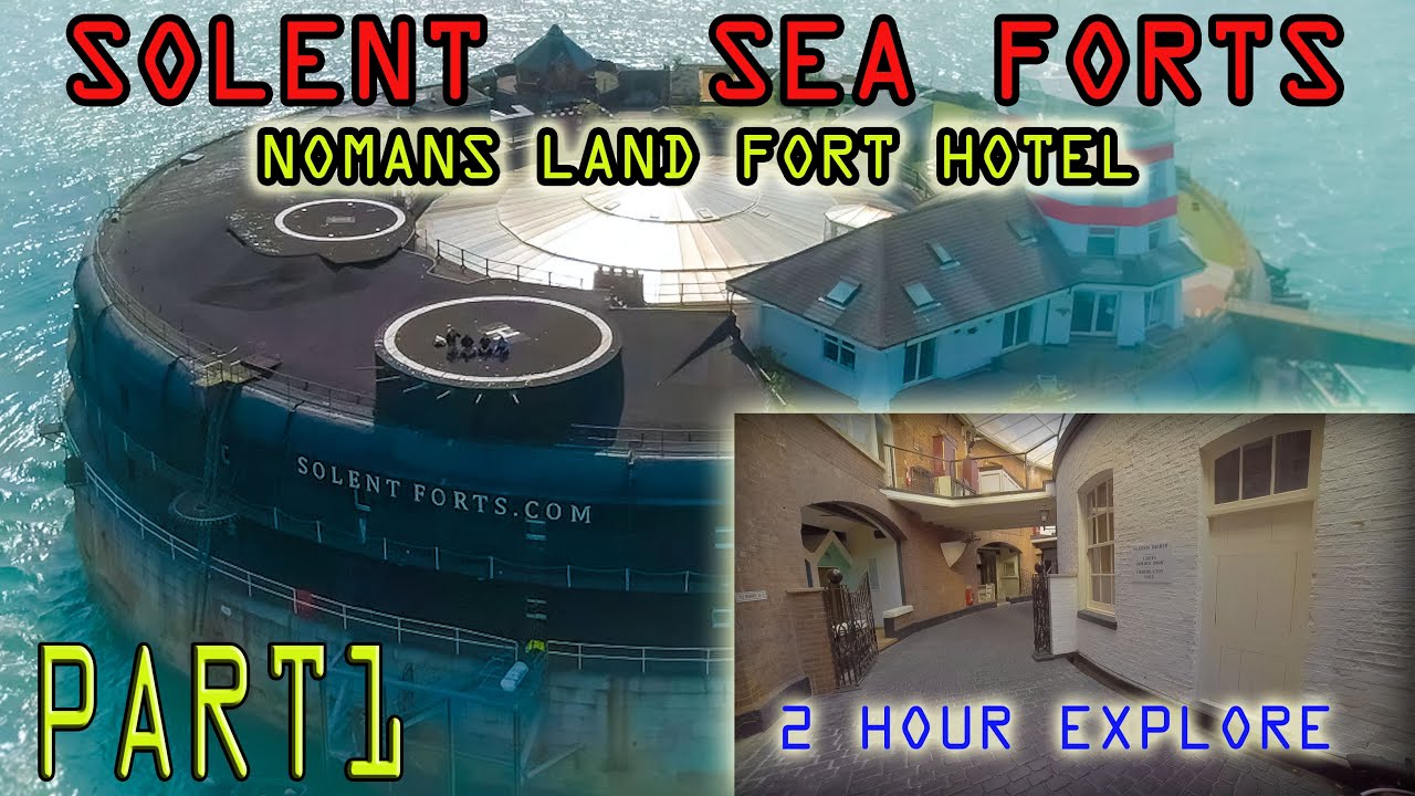 SOLENT SEA FORTS Nomansland Fort Hotel PART1