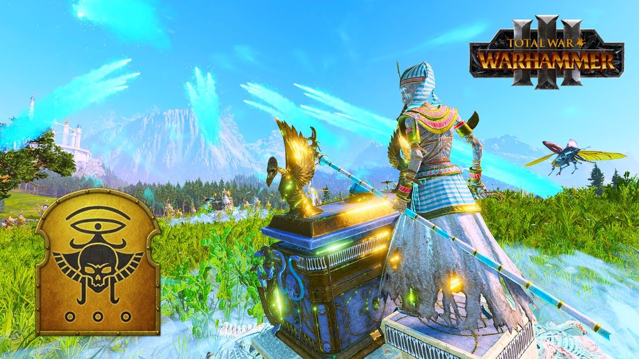 Total War WARHAMMER 3 | Tomb Kings VS Skaven - POWER OF ARTILLERY  | FIRESupport | 4K
