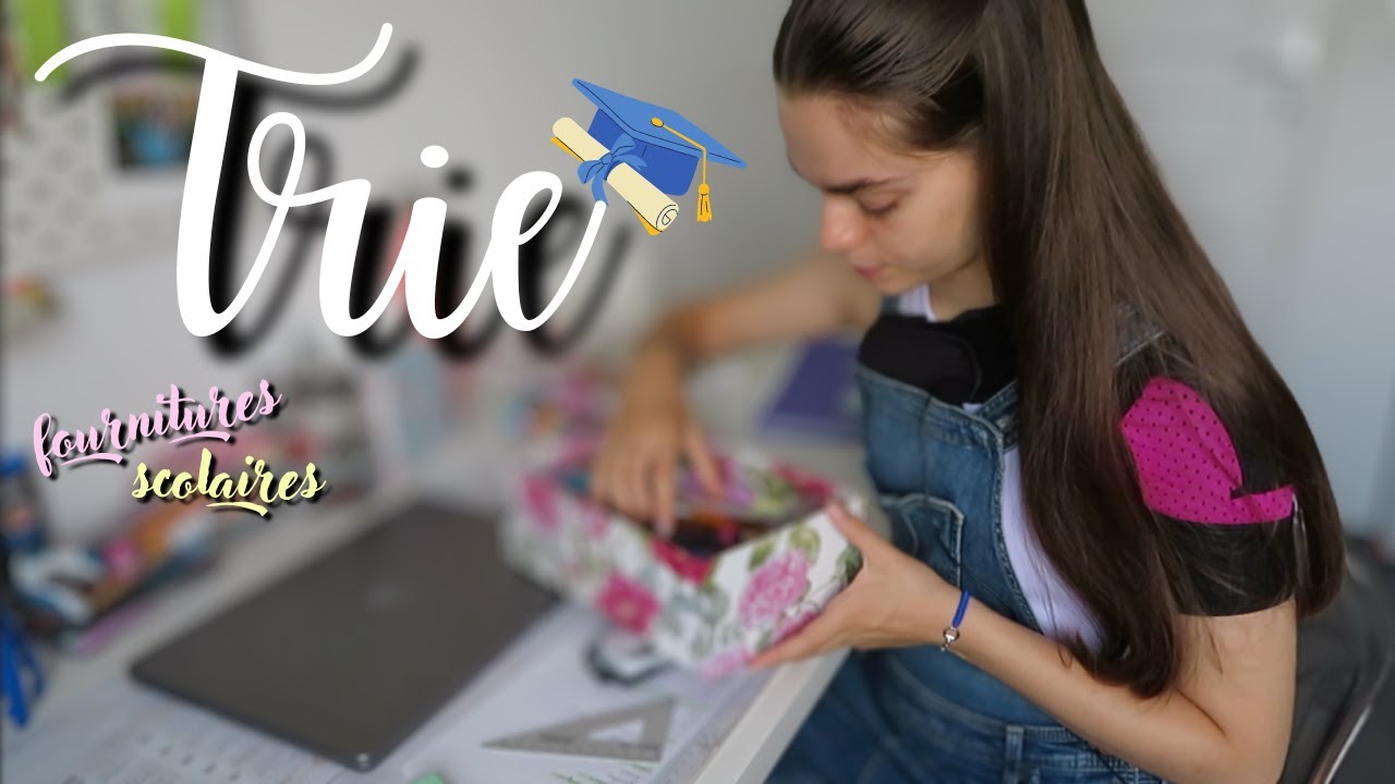 Je trie mes fournitures scolaires 2023 - Back To School 2023