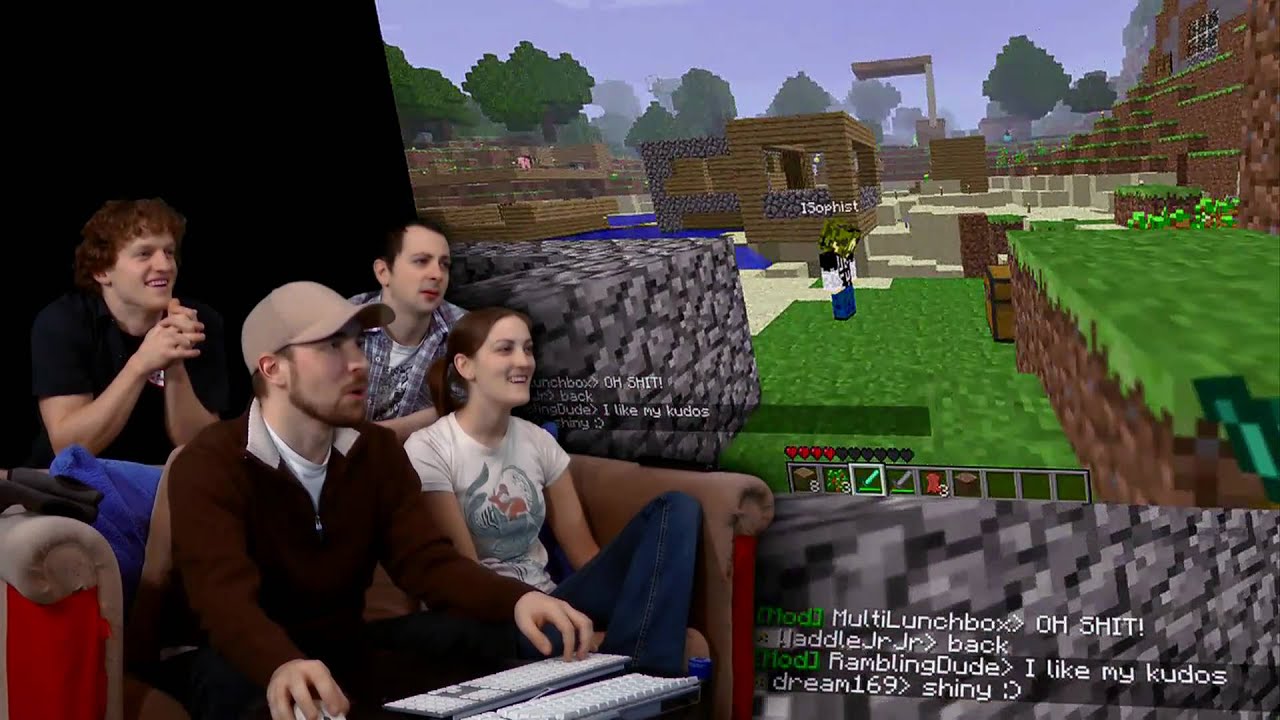 Minecraft AWESOME! LIVE Build! - Part 2