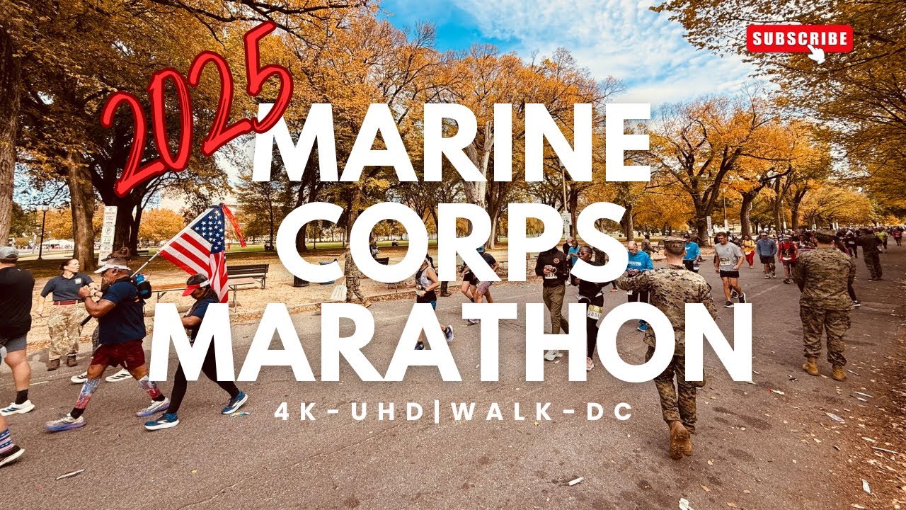Marine Corps Marathon 2025 Silent Walking Tour | The People’s Marathon in Washington DC