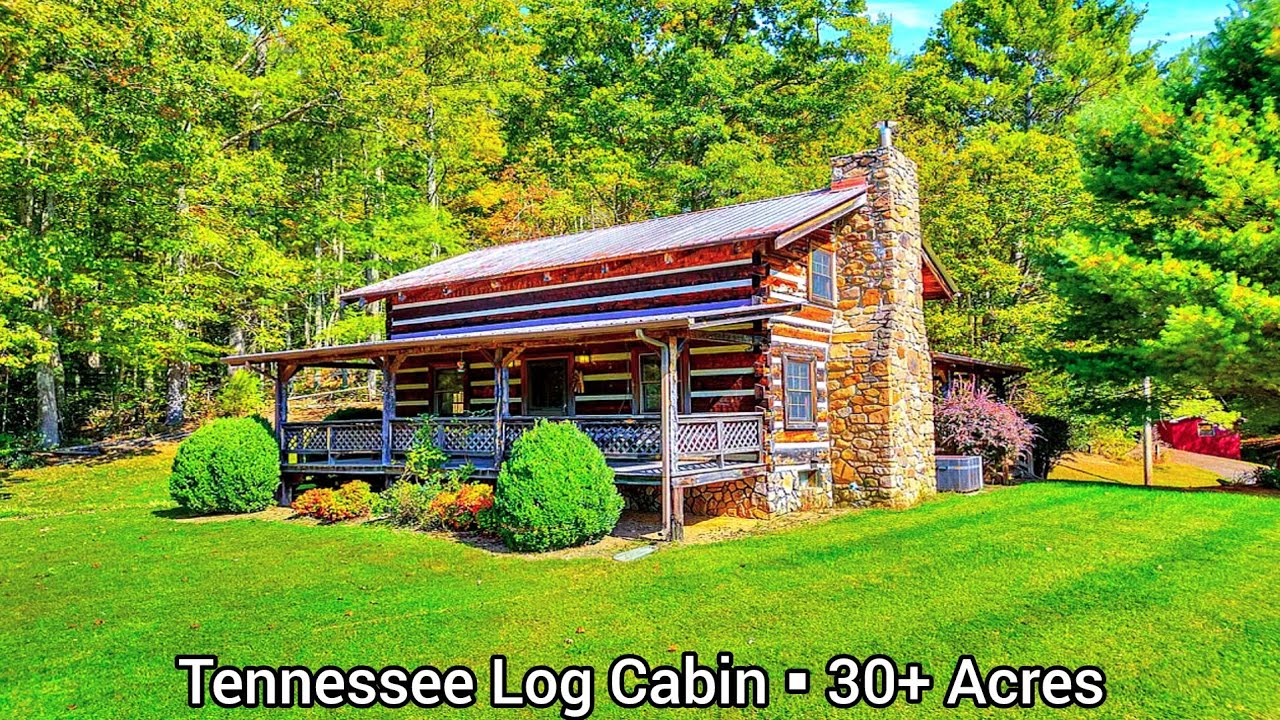 Tennessee Log Cabins For Sale | 30+Acres | Tennessee Land For Sale | Livestock|Greenbelt Tax Savings