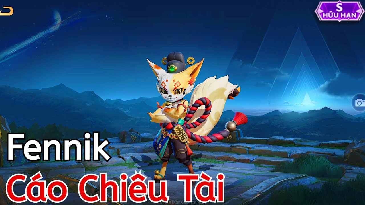 [LIÊN QUÂN MOBILE] FULL HIỆU ỨNG SKIN FENNIK CÁO CHIÊU TÀI (ĐỔI NGỌC CHIÊU TÀI)