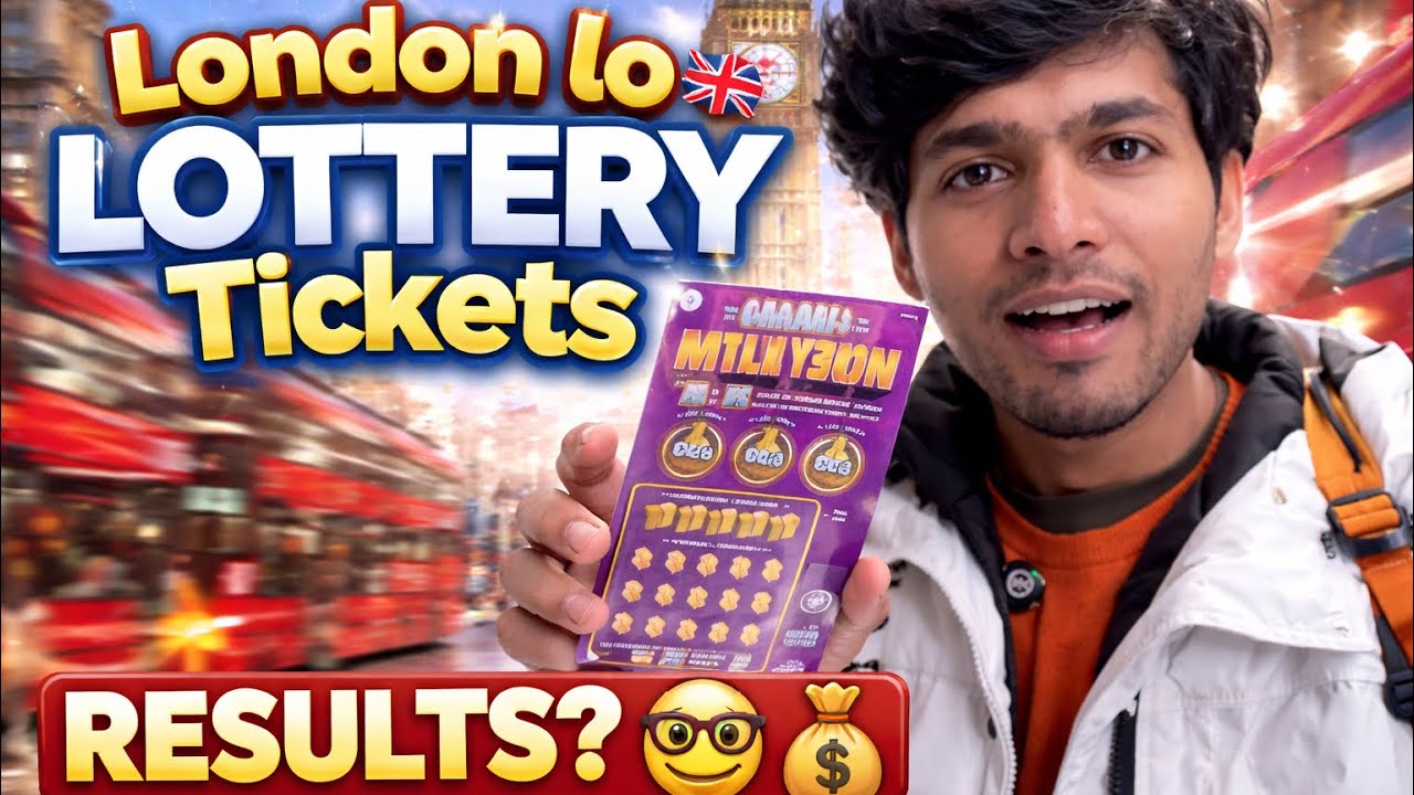 London lo shoot & Lottery tickets 😄