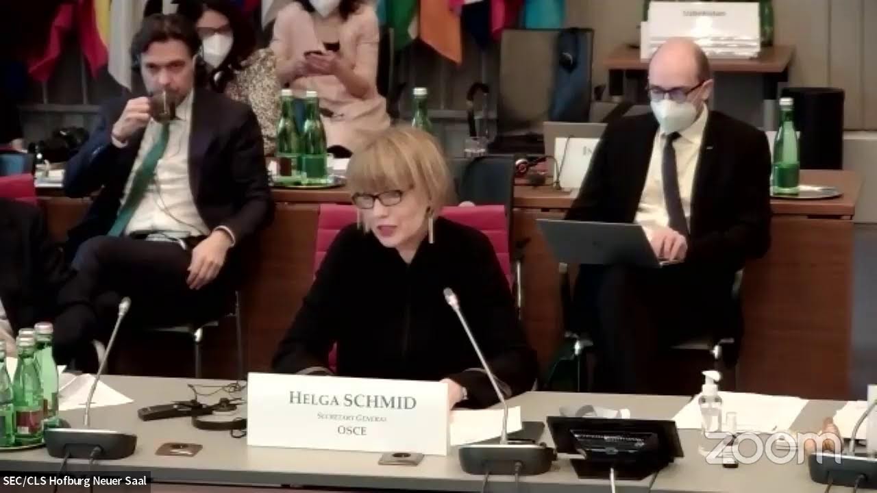 Address by OSCE Secretary General Helga Maria Schmid at the OSCE PA Standing Committee
