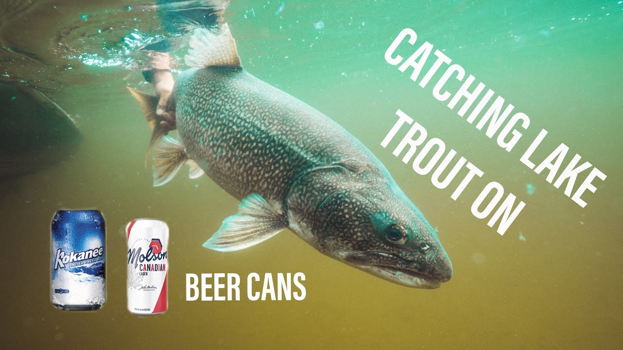 Catching Lake Trout on BEER CANS!!! -  NW Territories Part 4