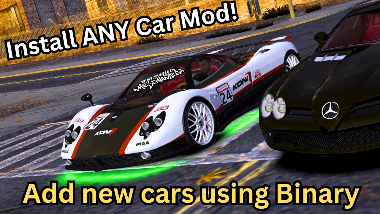 How to Install ANY Car Mod in NFS Most Wanted 2005 Using Binary (Ultra Realistic Mods in 2025!)