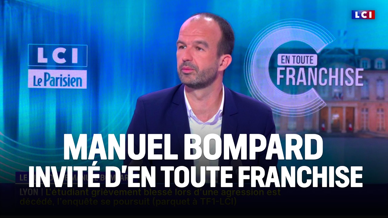 Manuel Bompard invité d'En Toute Franchise｜LCI