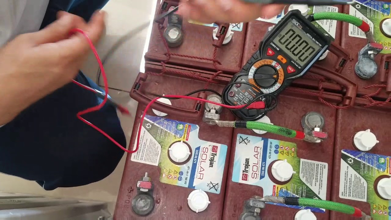 Banco de baterias a 24v