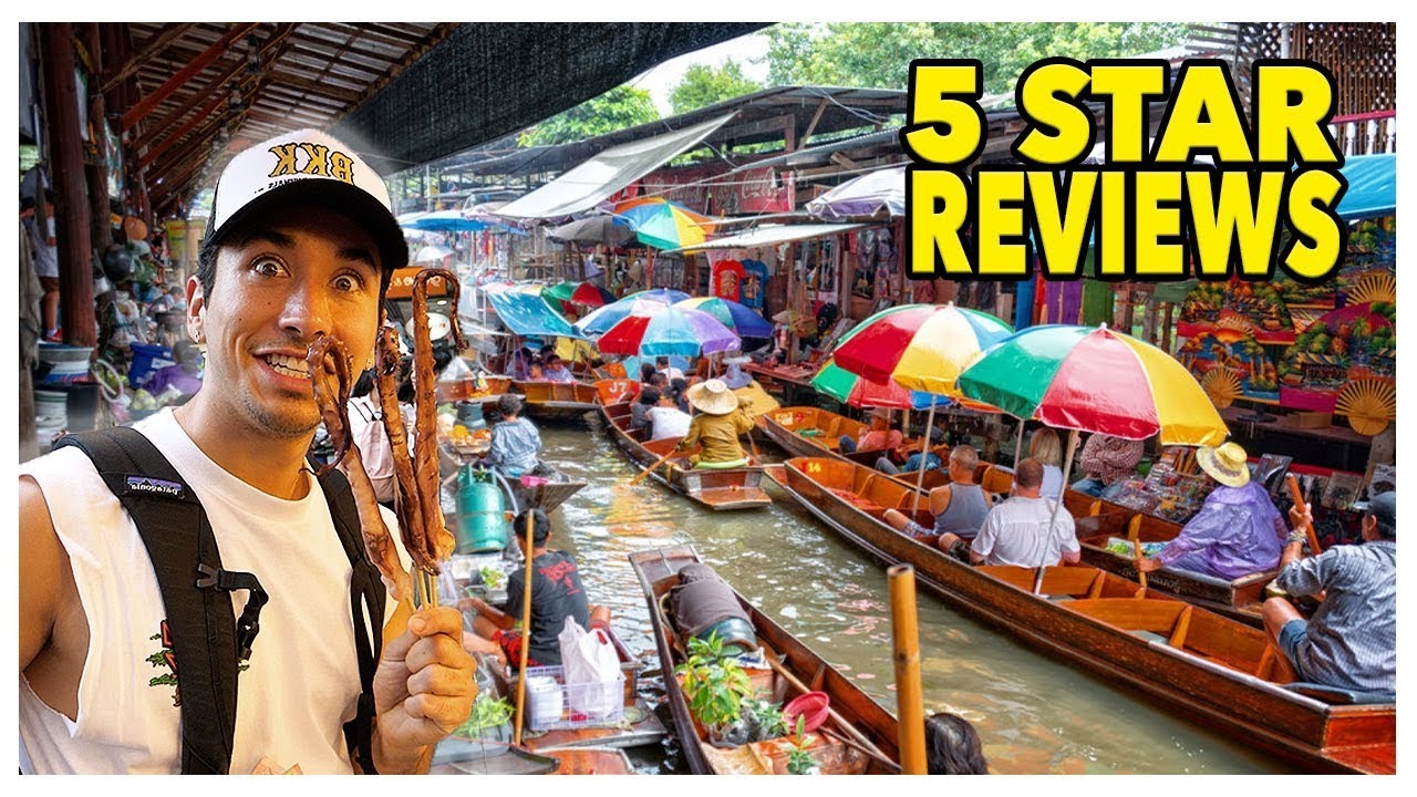 Eating At The BEST Reviewed Street Food Markets In Thailand (5 STAR)