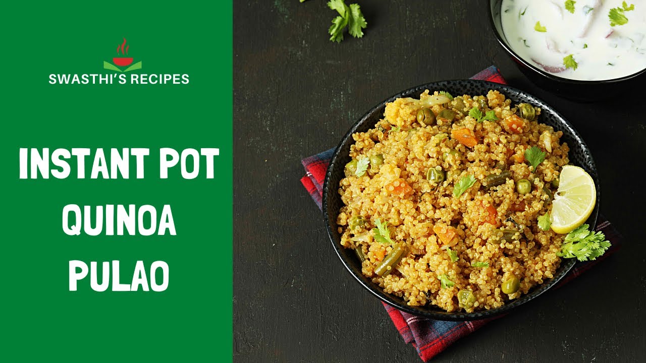 Quinoa pulao (Instant pot vegetable quinoa pilaf)