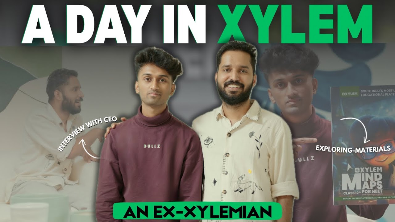 A Day In Xylem🔥Meeting ANANTHU SIR Founder Of Xylem Learning😇Exploring NEET Materials🏆Shahid Micky