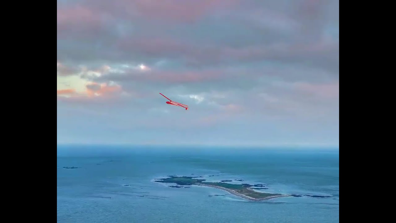 Kermovan Peninsula aerial view