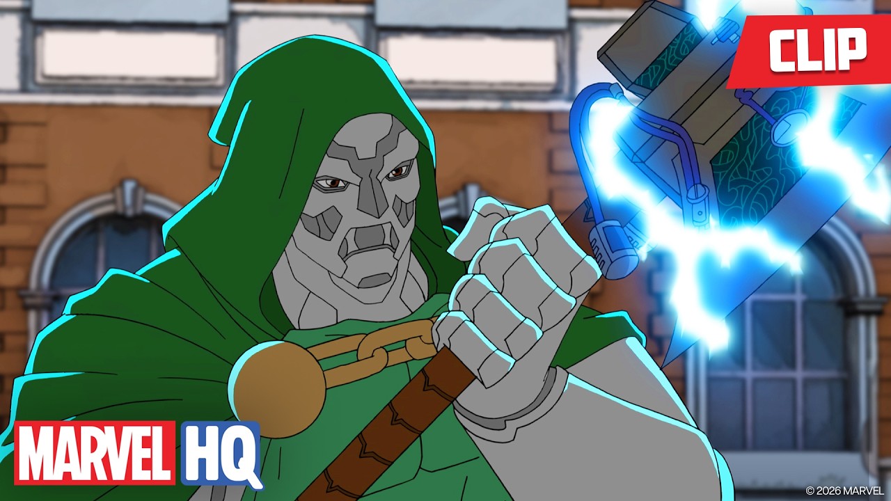 The Avengers Surprise Attack on Doom 👊🫣 | Marvel's Avengers Assemble | @MarvelHQ