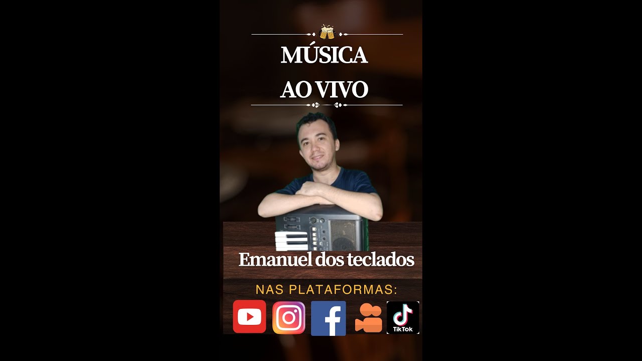 SERESTA E BREGA EMANUEL DOS TECLADOS#livedemúsica  #live  #shorts