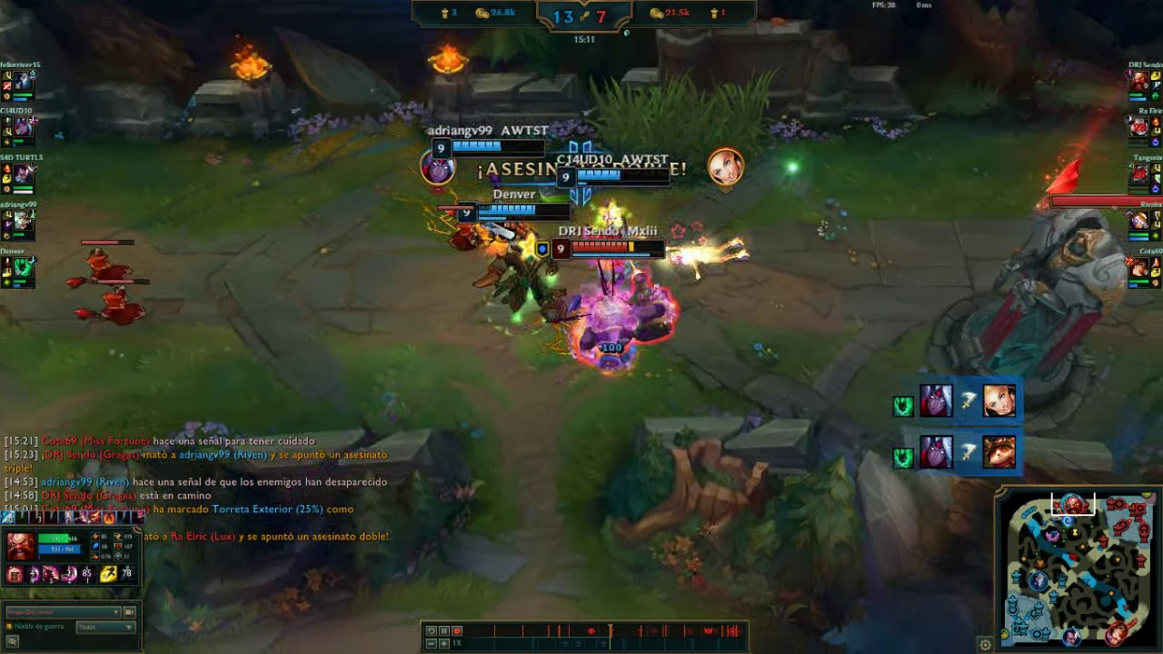 Bruiser tank Gragas Play lol