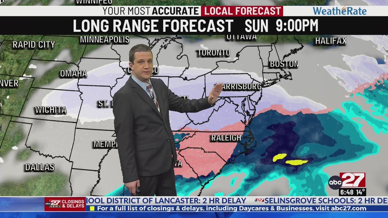 Brett's Tuesday Morning Daybreak Forecast