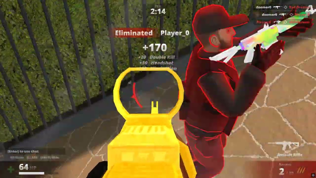 DEADSHOT.io - doomer0 54-6 ON VINEYARD