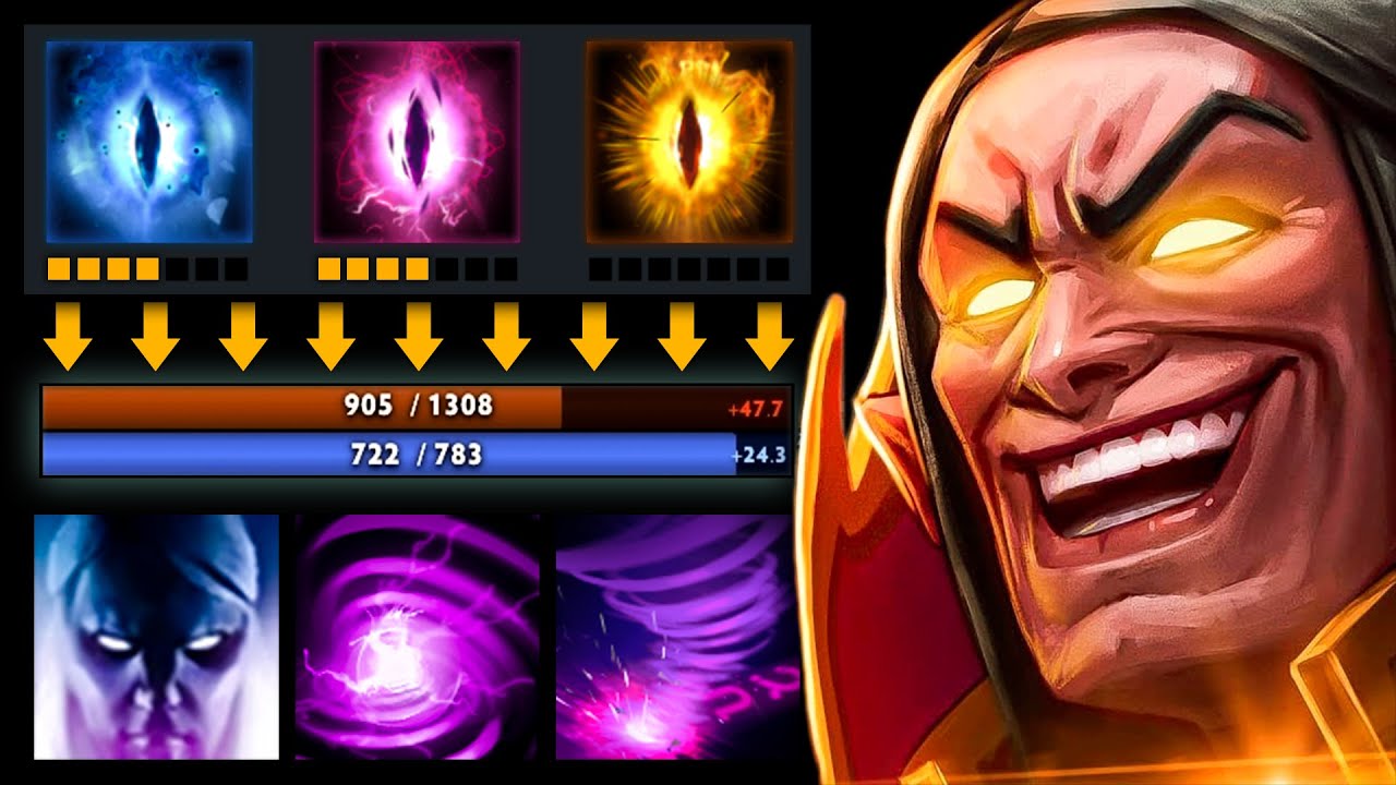 7.34 INVOKER NO LONGER NEEDS FOUNTAIN!! EPIC KIYOTAKA INVOKER RAMPAGE