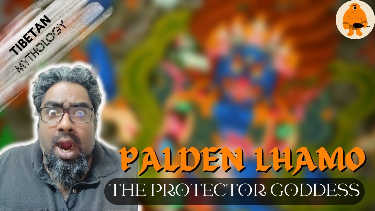 Examining the TIBETAN protector goddess PALDEN LHAMO in 7.15 minutes!