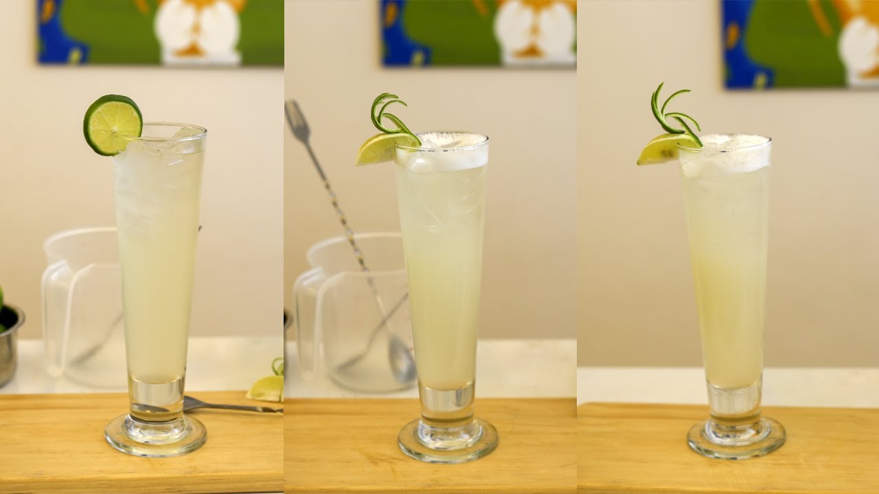 HỌC PHA CHẾ - BÀI 25 - 3 CÁCH LÀM NƯỚC CHANH TƯƠI | 3 WAYS TO MAKE LIME JUICE