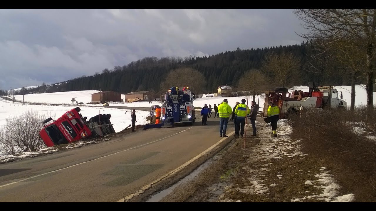 Dépannage Semi-Remorque à Houtaud Jour 1