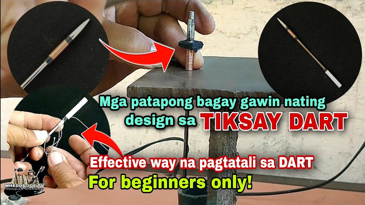 FROM SCRAP THINGS TO DESIGN IN TIKSAY DART/PARAAN NG PAGTATALI/TUTORIALS/MHEDDS JOE TV/VLOG#250
