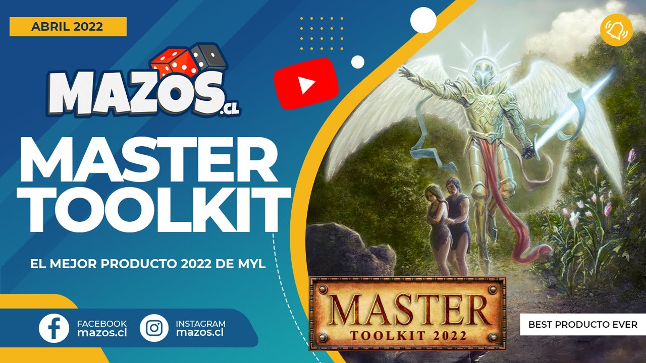 El mejor producto de Mitos y Leyendas 2022, Master Toolkit | Mazos.cl