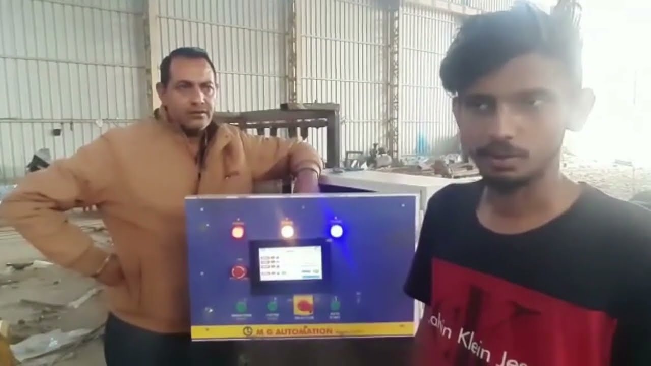 Feedback Video Our Fully Automatic Servo Drive Control Panel PLC, HMI Based. (6)