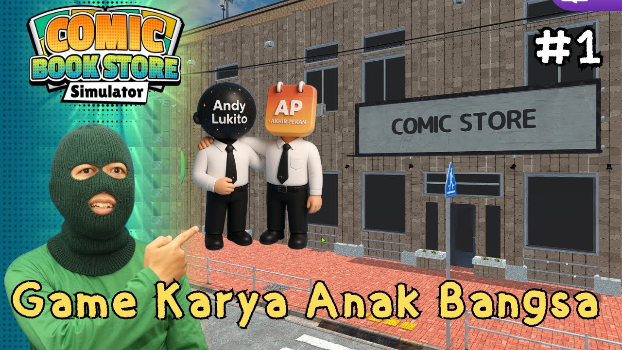 Saatnya Menjadi Penjual Komik Sukses | Comic Book Store Simulator - Part 1