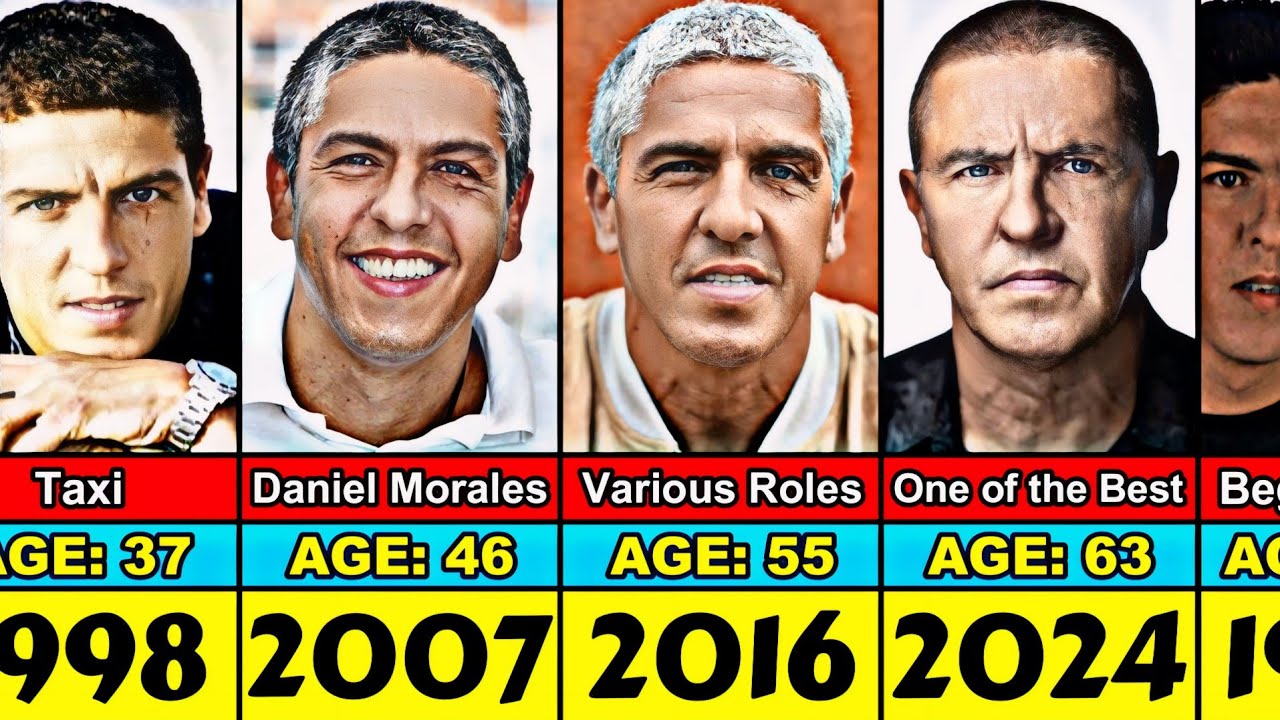 Samy Naceri Transformation From 1995 to 2024