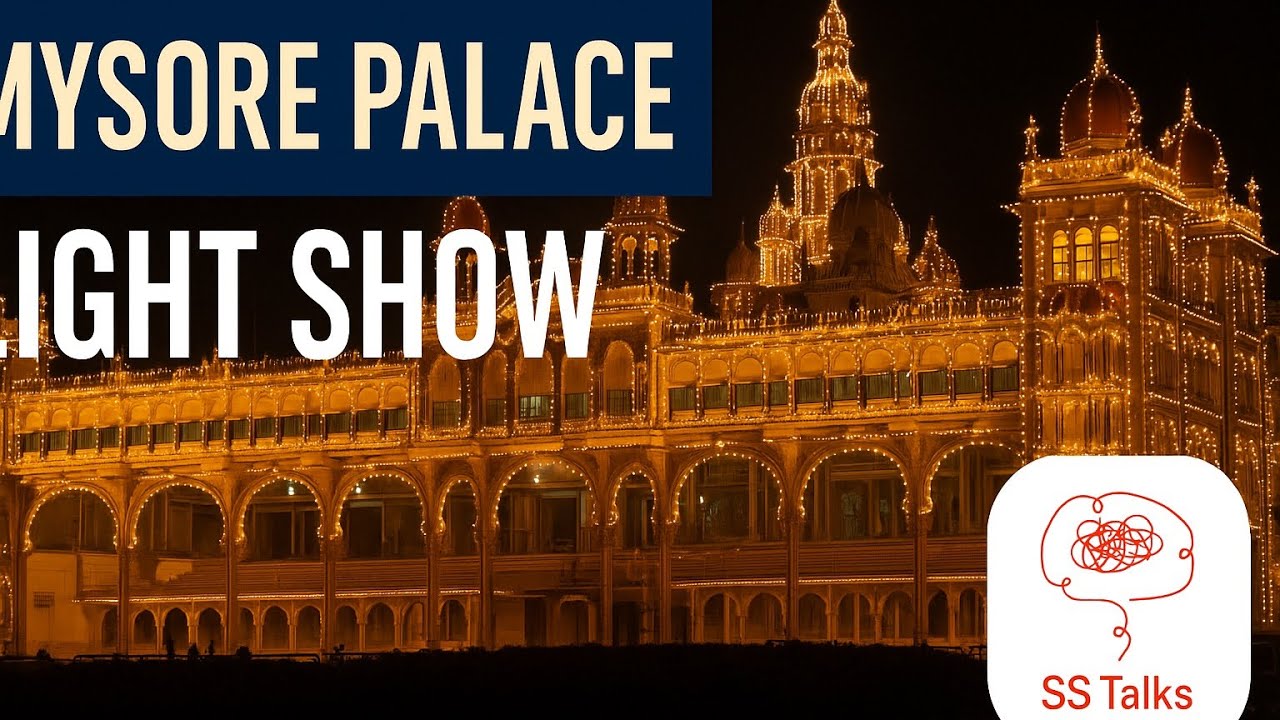 Mysore Palace most famous light show #mysorepalace #mysore #bangaloretrip #bangaloretrip #mysoretrip