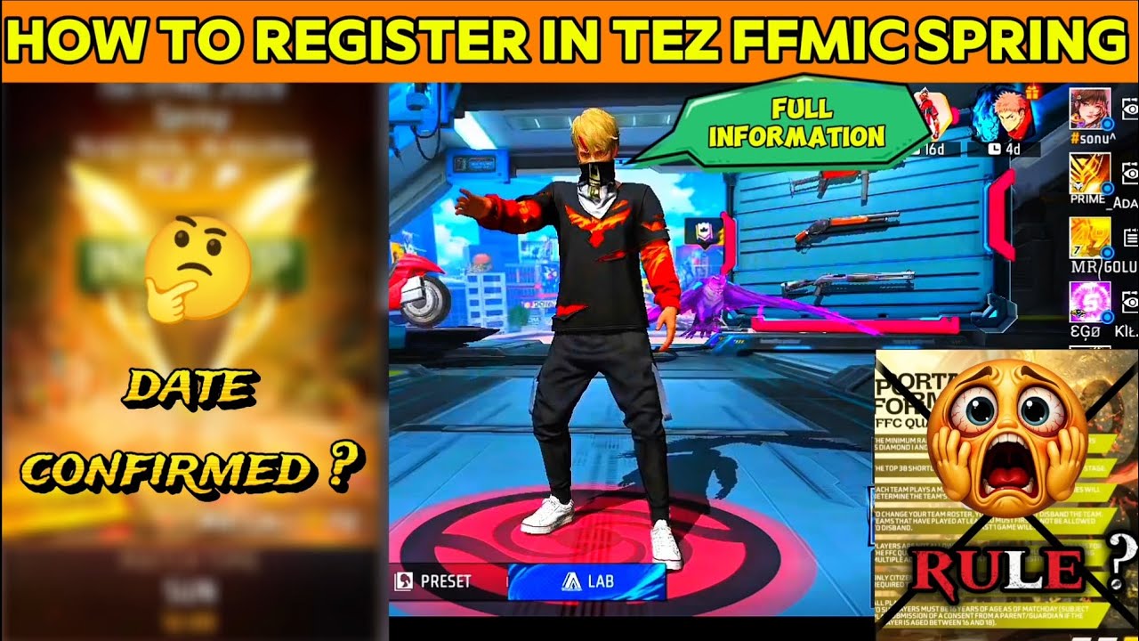 HOW TO REGISTER IN TEZ FFMIC 2026 SPRING 😧 lTEZ FFMIC ME KAISE REGISTER KARE?? ! WHAT RULE?