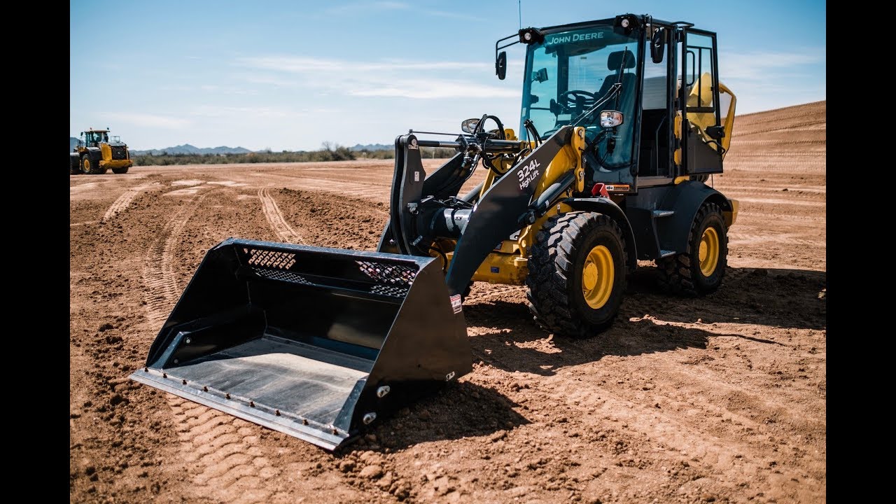 What's new on Deere's 244L, 324L compact wheel loaders?