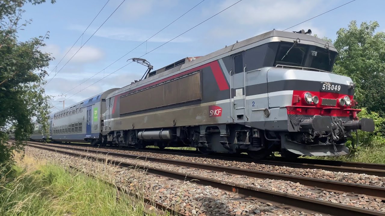 Compilation de divers trains français [Juin/Juillet/Août 2025]