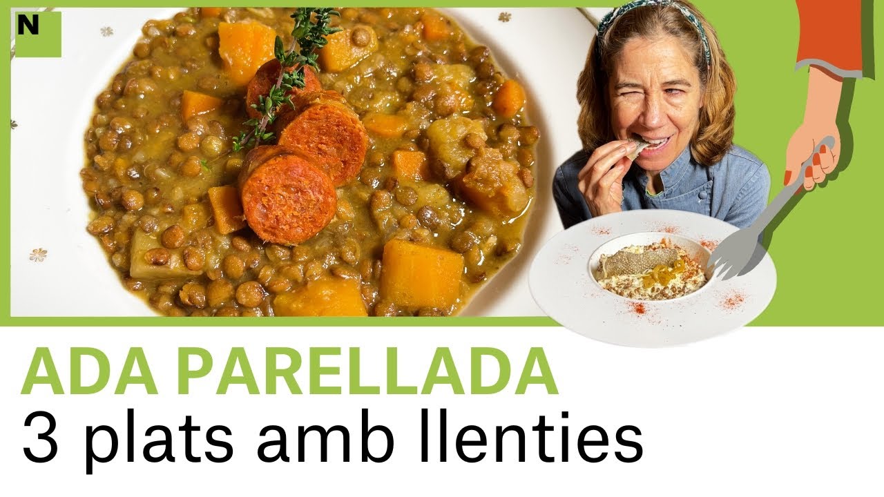3 receptes amb LLENTIES per fer un gran guisat | Cuina catalana amb Ada Parellada