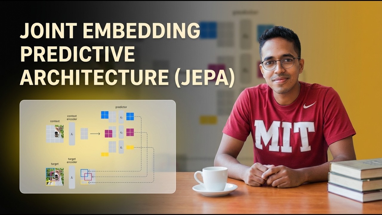 Reading JEPA paper (Yann LeCun co-author) | Joint Embedding Predictive Architecture
