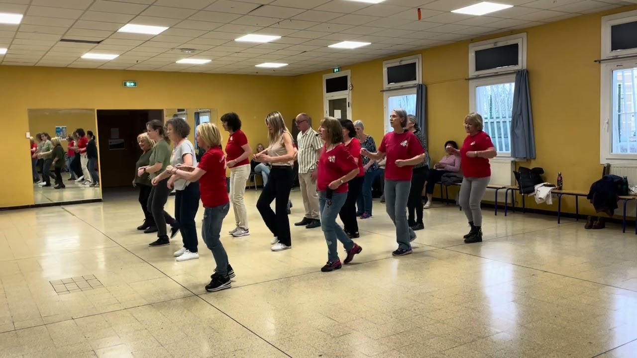 Stayin' alive easy (Disco line dance)