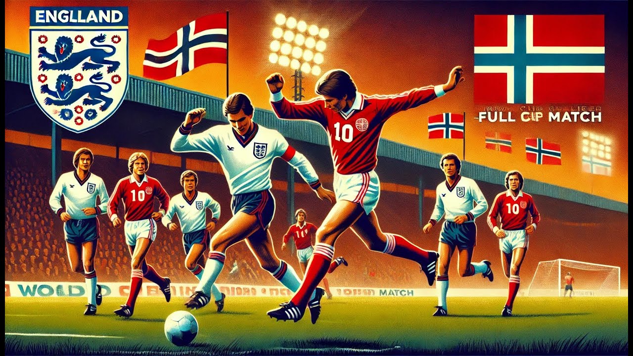England vs Norway | Full Match 1st Half | World Cup Qualifier | September 10, 1980 | Matchday 1