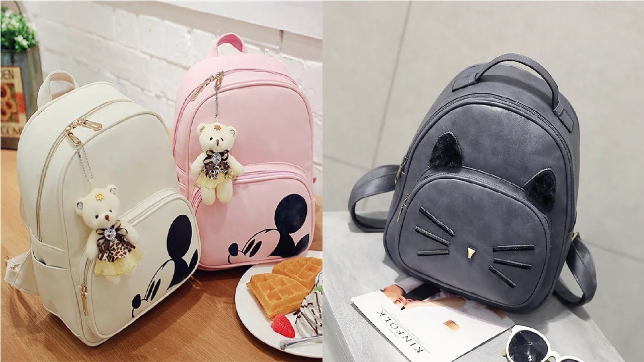 حقائب الظهر للبنات😍 حقائب ظهر أنيقة للمدرسة شنط للبنات Cute Backpack For Girls