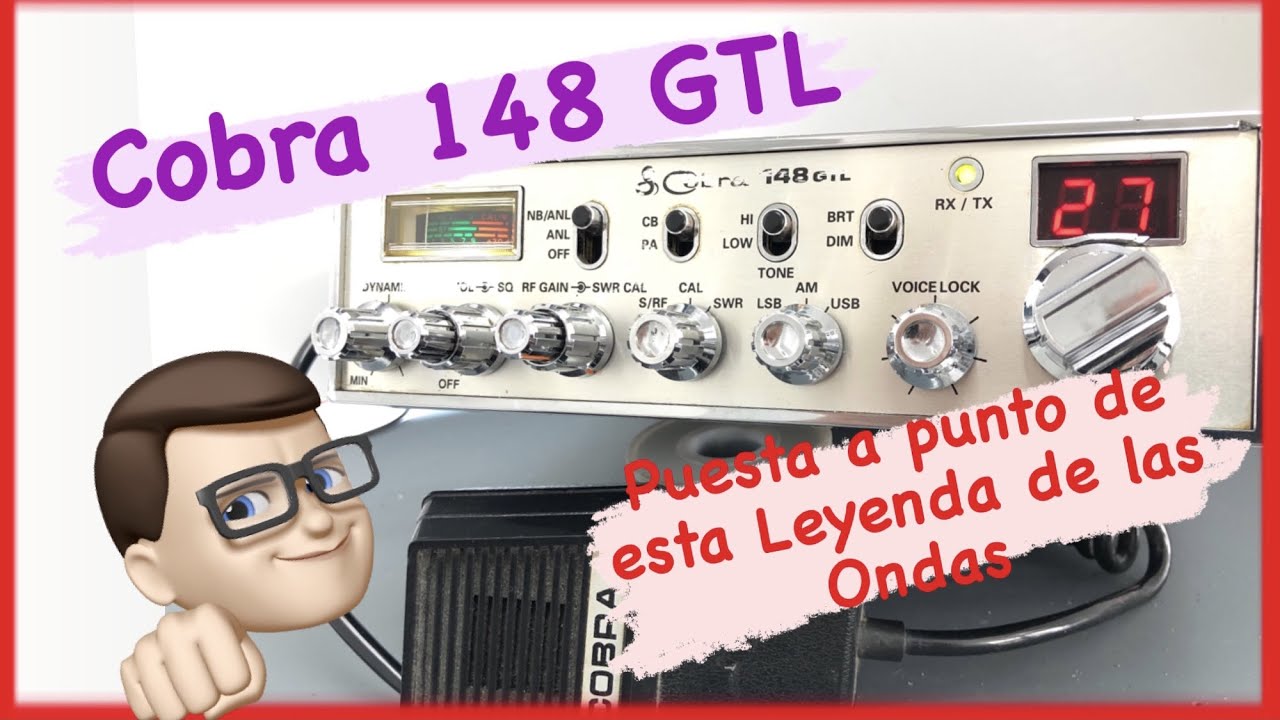 Reparación y puesta a punto de Cobra 148 GTL | Equipo legendario de las Ondas