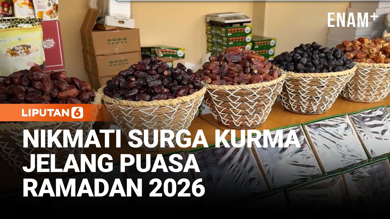 Souq Waqif Jadi Surga Kurma Jelang Puasa Ramadan 2026 | Liputan6