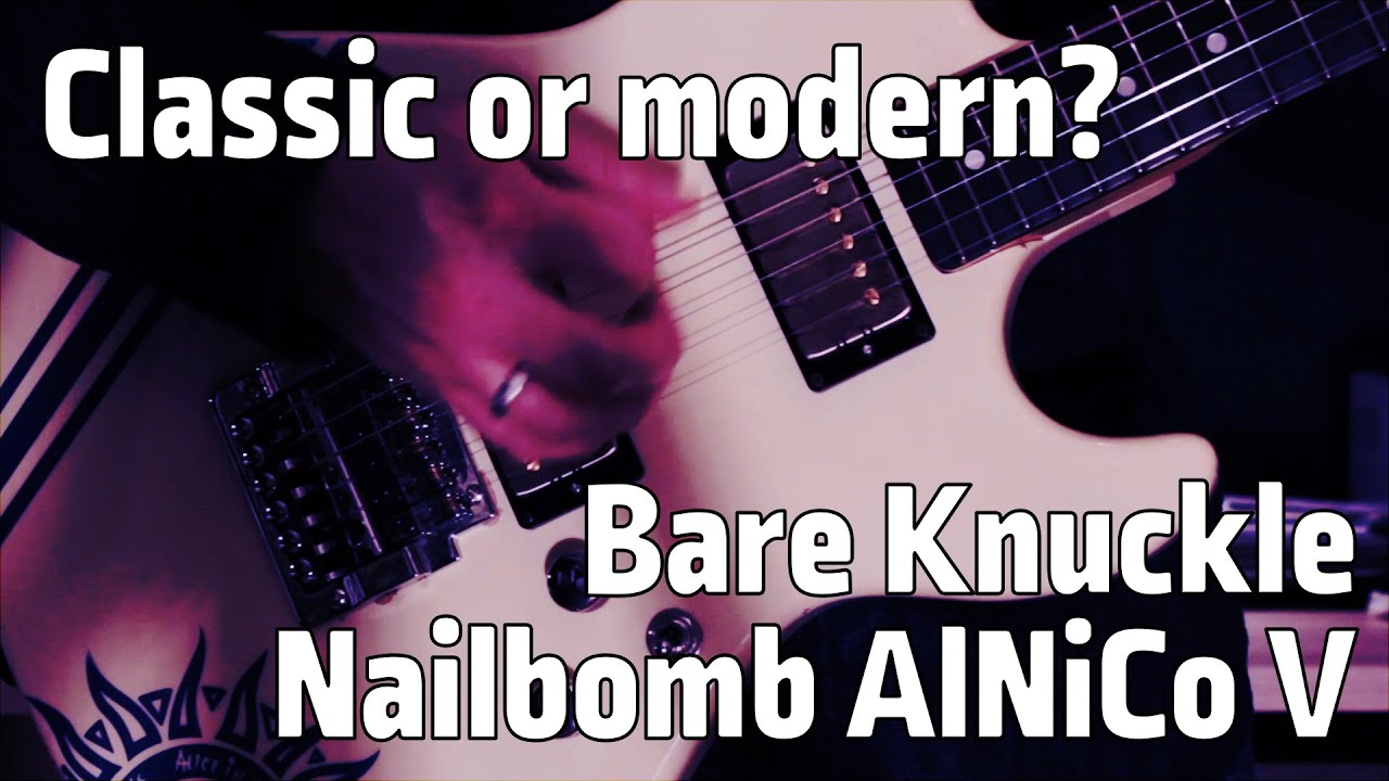 Classic or modern? - Bare Knuckle Nailbomb bridge (Alnico V) | G&L Superhawk
