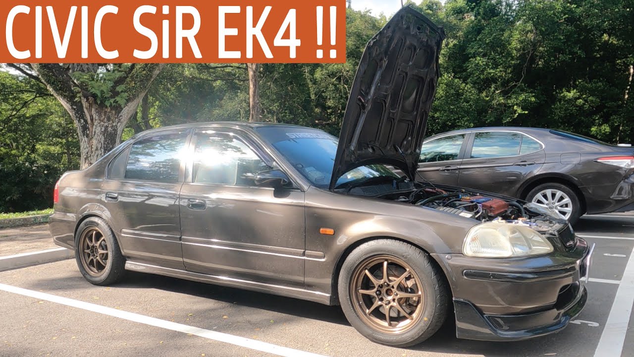 Honda Civic SiR EK4, Not Your Average Jdm Civic That Is Becoming a Really Rare Breed in Singapore!