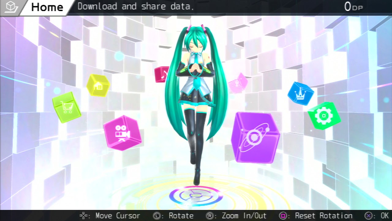 Hatsune Miku: Project DIVA F 2nd  (первый запуск игры и gameplay)