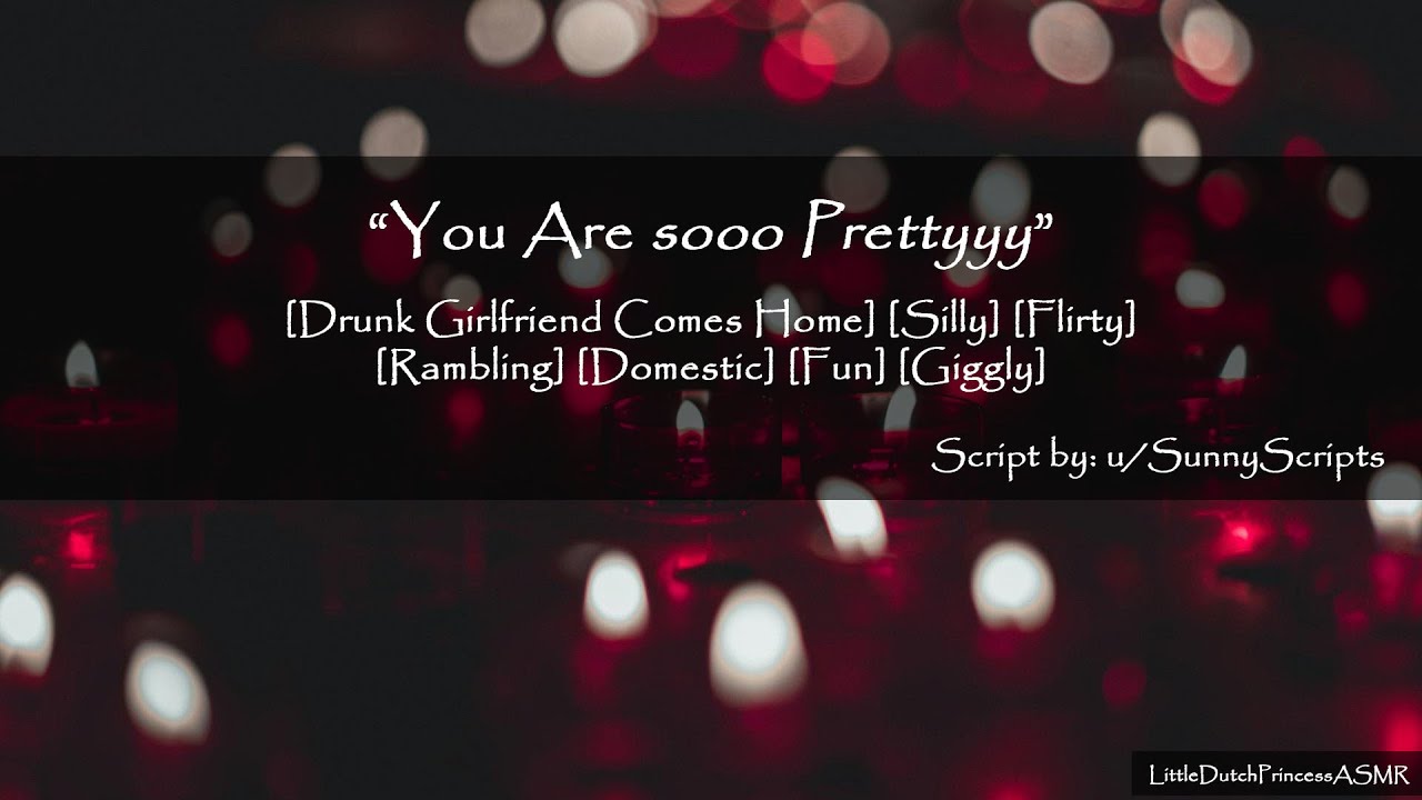 [F4M] Your Drunk and Cuddly Girlfriend Comes Home To You - ASMR [Sweet] [Silly] [Flirty] [Domestic]