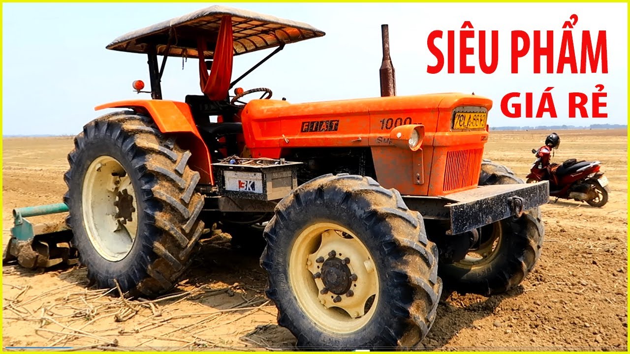MỚI KENG Siêu Phẩm FIAT 1000 Đi Xới Đất Trồng Mì ở Hồ Dầu Tiếng